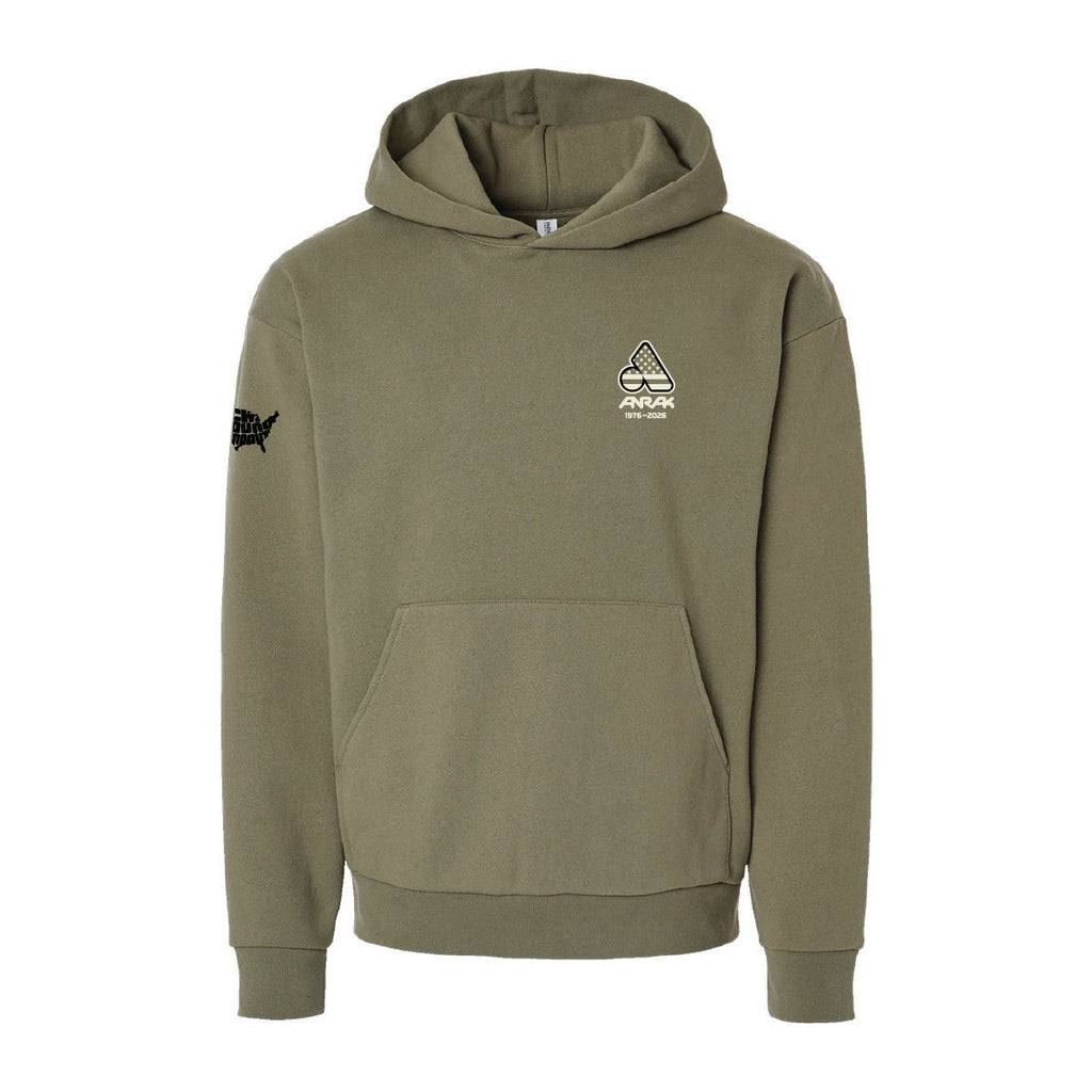 Anrak Since 1976 Heavyweight Hooded Sweatshirt
