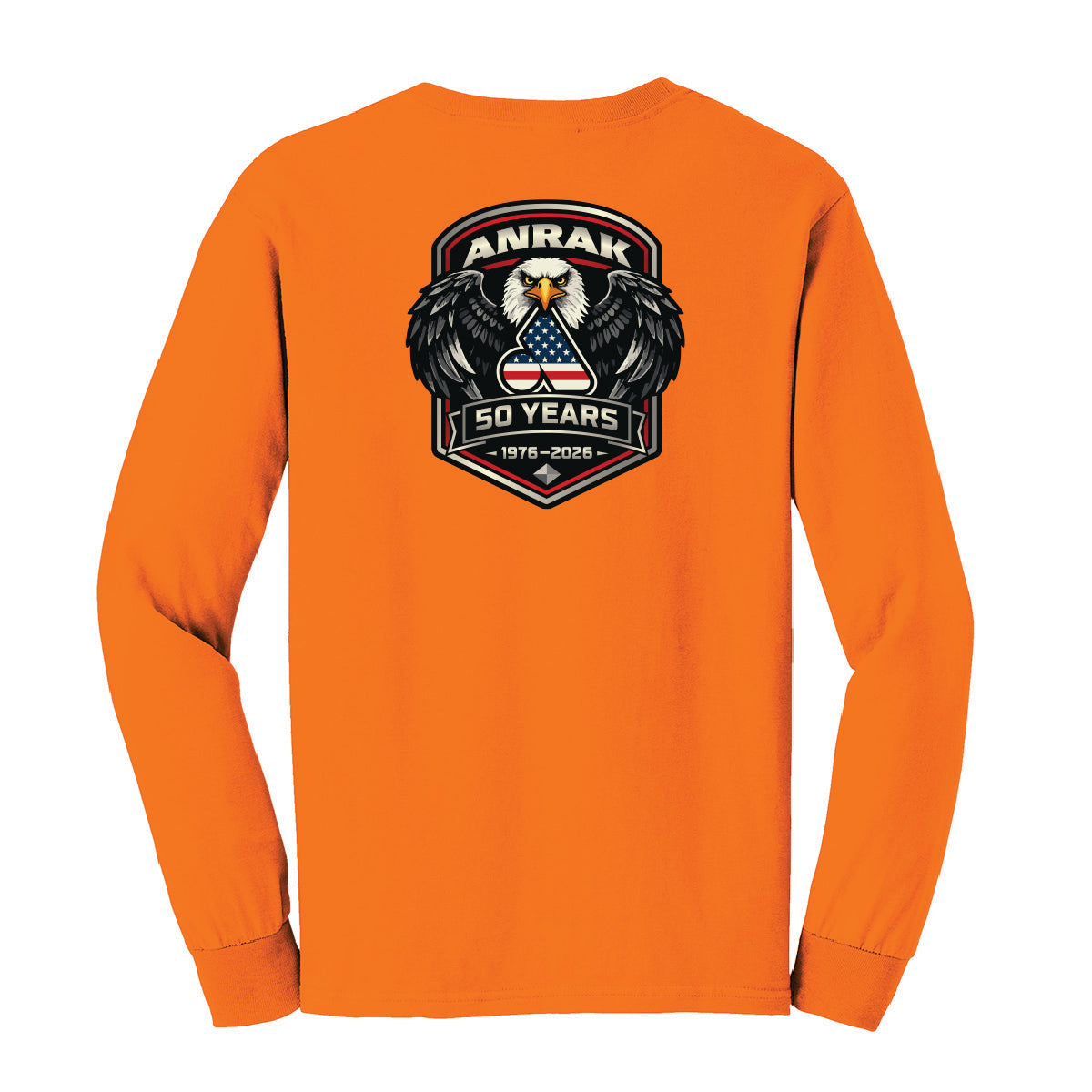 Anrak 50th Eagle Long Sleeve T-Shirt