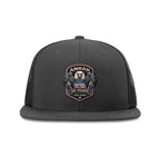 Anrak 50th Eagle Patch Flat Bill Trucker Snapback Hat