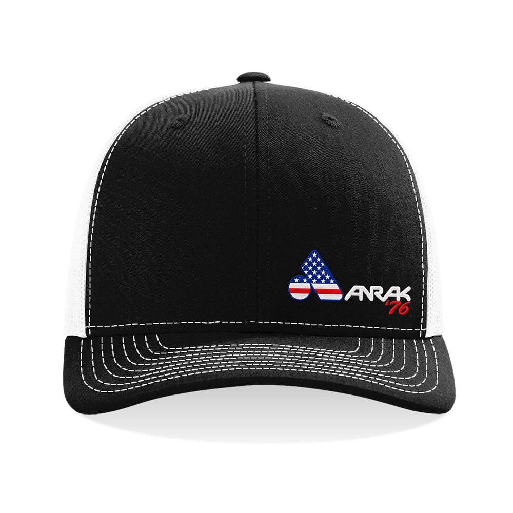 Anrak '76 Embroidered Trucker Snapback Hat